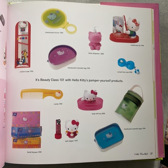 "Hello Kitty Hello Everything: 25 Years of Fun!" Hardcover - Picture 5 of 7